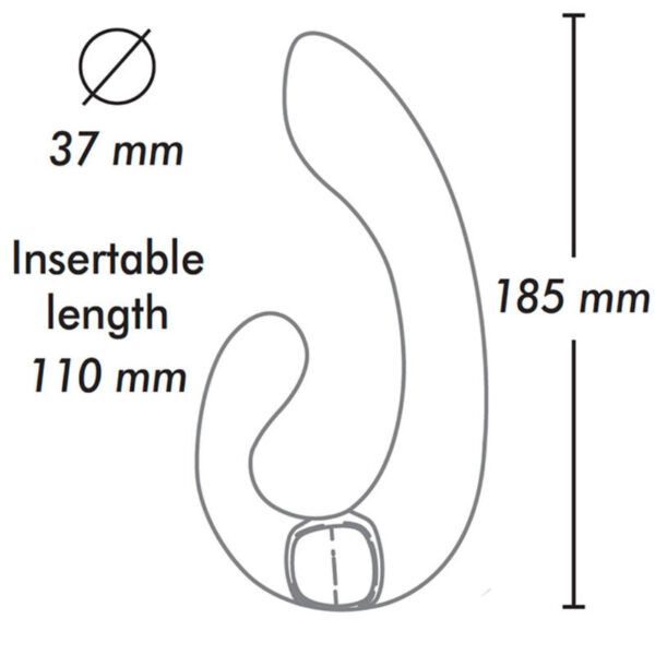 Shunga Miyo — Rabbit Vibrator, Waterproof — G-Spot Vibrators — view 5