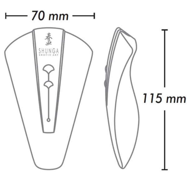 Shunga Obi — Lay-On Vibrator, Waterproof — Clitoral Stimulators — view 6