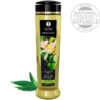 Shunga Organica — Massage Oil, 240 ml, Exotic Green Tea — Body Massage Oils