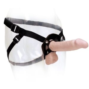 Basix Rubber Works Universal — Strap-On Harness, 3 Silicone Rings — Non-Vibrating Harnesses — view 3