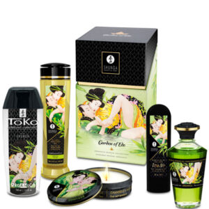 Shunga Edo Garden Organic Collection — Gift Set — Massage Kits & Gift Sets