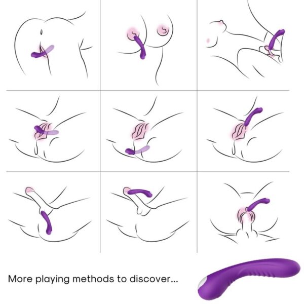 Armony Legend — G-Spot Vibrator, Rechargeable, Purple — G-Spot Vibrators — view 5
