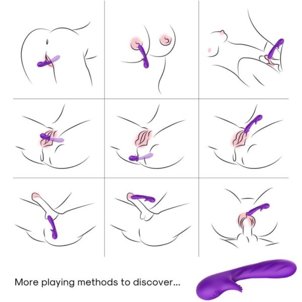 Armony Romance — Rabbit Vibrator, Rechargeable, Purple — Rabbit Vibrators — view 3