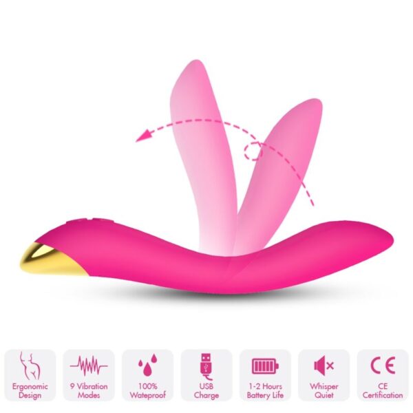 Armony Flamingo — G-Spot Vibrator, Rechargeable, Fuchsia — G-Spot Vibrators