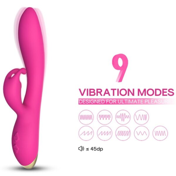 Armony Bonnie — Rabbit Vibrator, Rechargeable, Fuchsia — Rabbit Vibrators — view 5