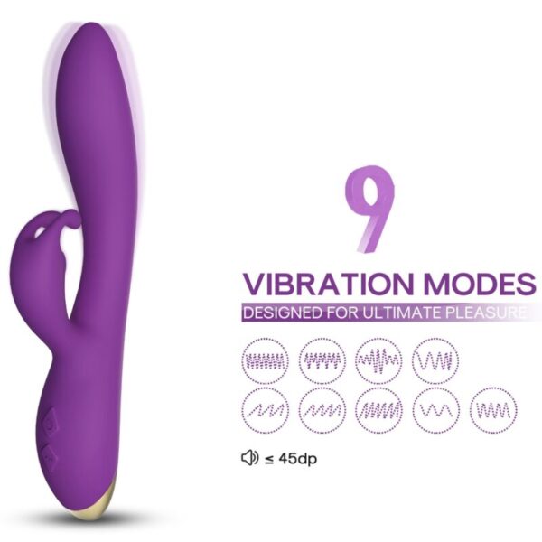 Armony Bonnie — Rabbit Vibrator, Rechargeable, Purple — Rabbit Vibrators — view 3