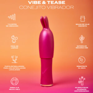 Durex Vibe and Tease — Rabbit Vibrator, Rechargeable — Rabbit Vibrators — view 2