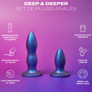 Durex Deep and Deeper — Anal Training Kit, Silicone — view 2