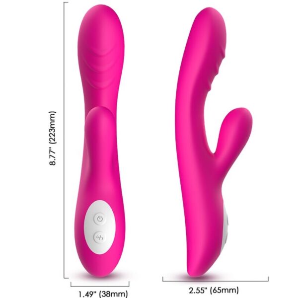 Armony Spark — Rabbit Vibrator, Heated, Fuchsia — Rabbit Vibrators — view 2