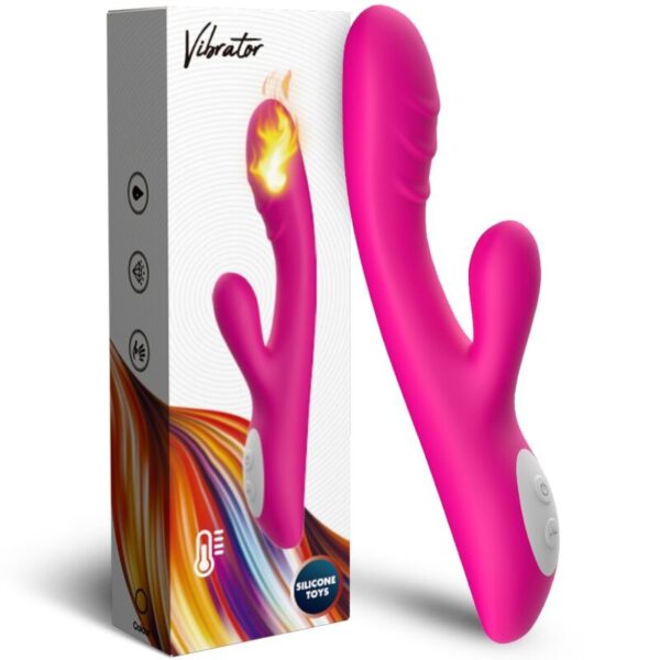 Armony Spark — Rabbit Vibrator, Heated, Fuchsia — Rabbit Vibrators — view 5