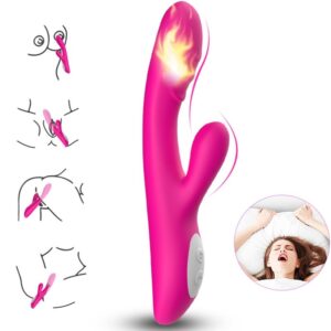 Armony Spark — Rabbit Vibrator, Heated, Fuchsia — Rabbit Vibrators
