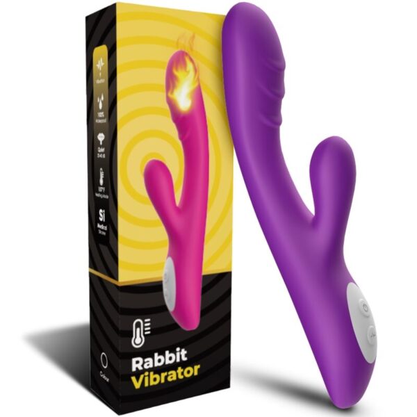 Armony Spark — Rabbit Vibrator, Heated, Purple — Rabbit Vibrators — view 5