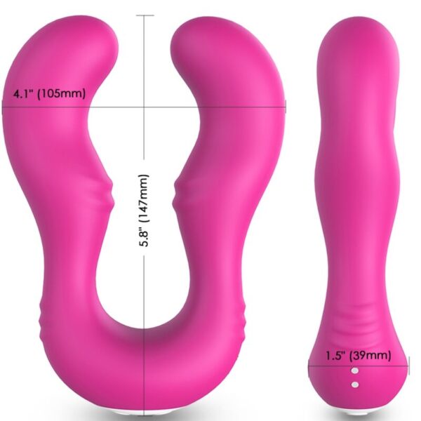 Armony Seraph — Couples Vibrator, Remote Control, Fuchsia — view 5