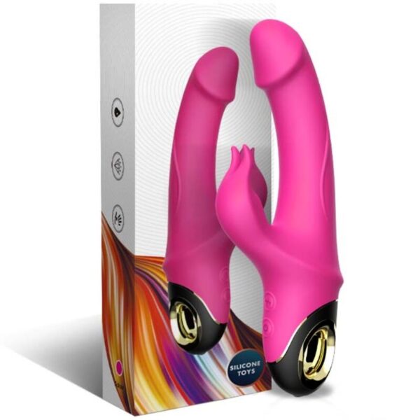 Armony Meteror — Rabbit Vibrator, Rechargeable, Fuchsia — Rabbit Vibrators — view 5