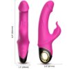 Armony Meteror — Rabbit Vibrator, Rechargeable, Fuchsia — Rabbit Vibrators