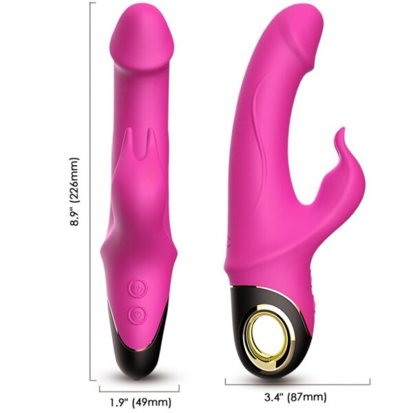 Armony Meteror — Rabbit Vibrator, Rechargeable, Fuchsia — Rabbit Vibrators