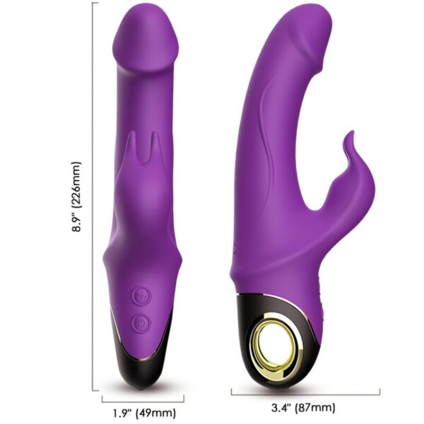 Armony Meteror — Rabbit Vibrator, Rechargeable, Purple — Rabbit Vibrators