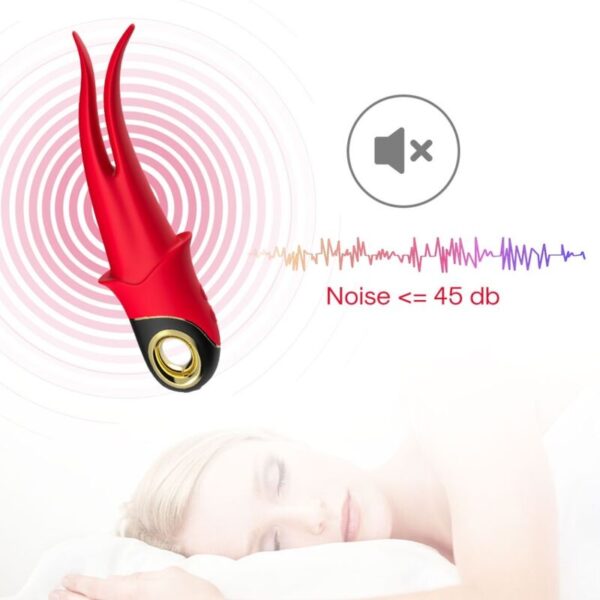 Armony Shadow — Clitoral Vibrator, Rechargeable, Red — Clitoral Stimulators — view 5