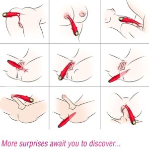 Armony Shadow — Clitoral Vibrator, Rechargeable, Red — Clitoral Stimulators — view 2