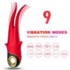 Armony Shadow — Clitoral Vibrator, Rechargeable, Red — Clitoral Stimulators
