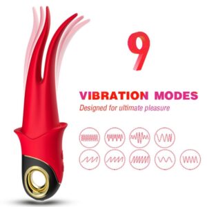Armony Shadow — Clitoral Vibrator, Rechargeable, Red — Clitoral Stimulators