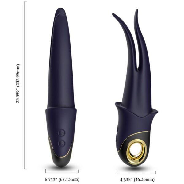 Armony Shadow — Clitoral Vibrator, Rechargeable, Blue — Clitoral Stimulators — view 4