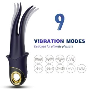 Armony Shadow — Clitoral Vibrator, Rechargeable, Blue — Clitoral Stimulators