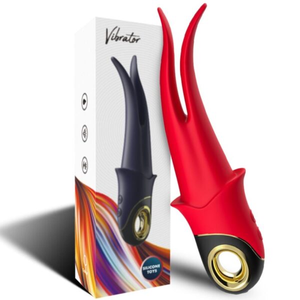 Armony Shadow — Clitoral Vibrator, Rechargeable, Red — Clitoral Stimulators — view 6