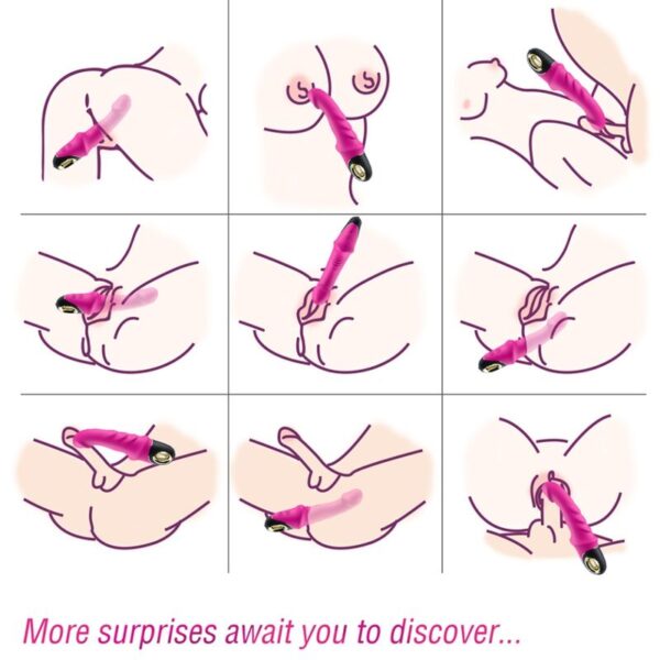 Armony Joyblade — Realistic Vibrator, Rechargeable, Fuchsia — Realistic Vibrators — view 2
