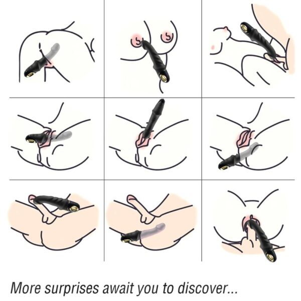 Armony Joyblade — Realistic Vibrator, Rechargeable, Black — Realistic Vibrators — view 5