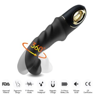Armony Joyblade — Realistic Vibrator, Rechargeable, Black — Realistic Vibrators — view 2