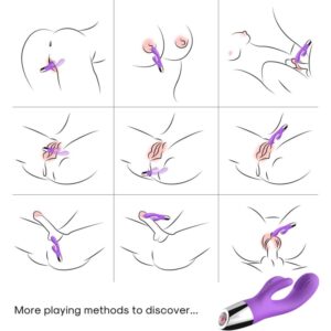 Armony — Rabbit Vibrator, Rechargeable, Purple — Rabbit Vibrators — view 3