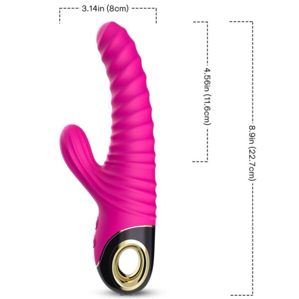 Armony Eternity — Rabbit Vibrator, Rechargeable, Fuchsia — Rabbit Vibrators