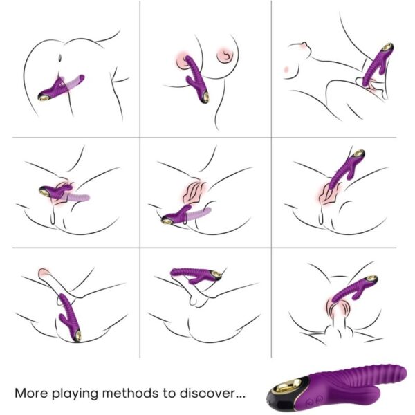 Armony Eternity — Rabbit Vibrator, Rechargeable, Purple — Rabbit Vibrators — view 4