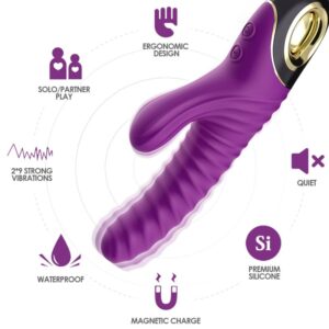 Armony Eternity — Rabbit Vibrator, Rechargeable, Purple — Rabbit Vibrators — view 3