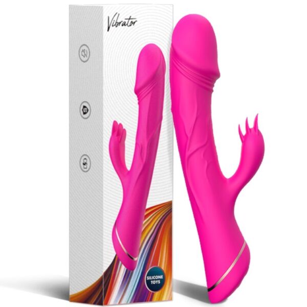 Armony — Rabbit Vibrator, Waterproof, Fuchsia — Rabbit Vibrators — view 2