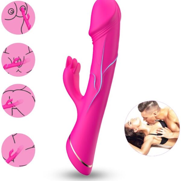 Armony — Rabbit Vibrator, Waterproof, Fuchsia — Rabbit Vibrators — view 6