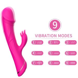 Armony — Rabbit Vibrator, Waterproof, Fuchsia — Rabbit Vibrators