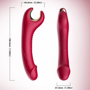 Armony Prince — Rotating Vibrator, Rechargeable, Red — Rotating Vibrators — view 3