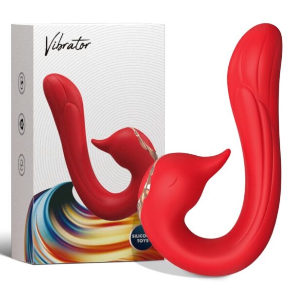 Armony Delfin — Tongue Vibrator, Heated, Red — Clitoral Vibrators — view 5
