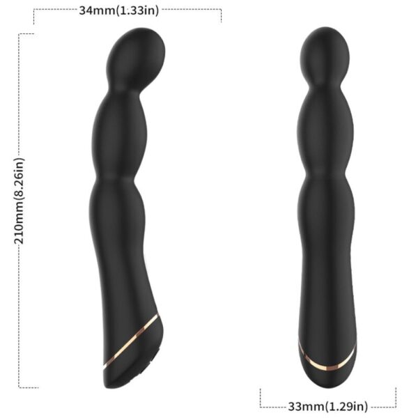 Armony Bambu — Vibrator, Rechargeable, Black — Classic Vibrators