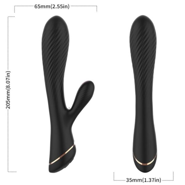 Armony — Rabbit Vibrator, Rechargeable, Black — Rabbit Vibrators — view 3