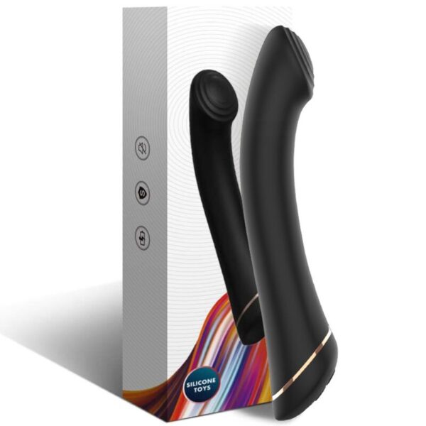Armony Flat Head — Vibrator, Rechargeable, Black — Classic Vibrators — view 4