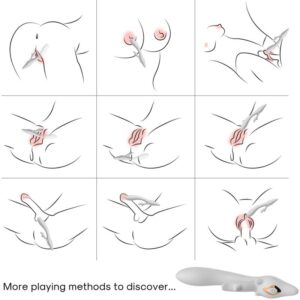 Armony Elk — Rabbit Vibrator, Rechargeable, Red — Rabbit Vibrators — view 2