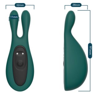 Armony Eco Rabbit — Clitoral Vibrator, Rechargeable, Green — Clitoral Stimulators — view 3