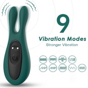 Armony Eco Rabbit — Clitoral Vibrator, Rechargeable, Green — Clitoral Stimulators