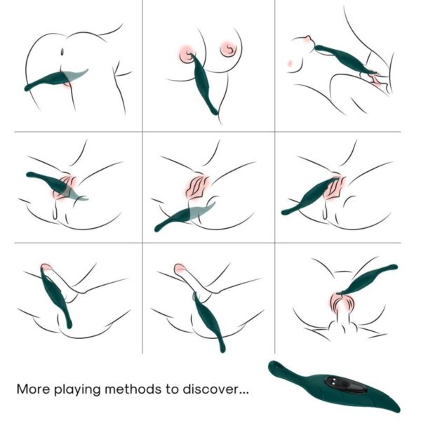 Armony Eco Leaf — Clitoral Vibrator, Rechargeable, Green — Clitoral Stimulators — view 4