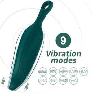 Armony Eco Leaf — Clitoral Vibrator, Rechargeable, Green — Clitoral Stimulators
