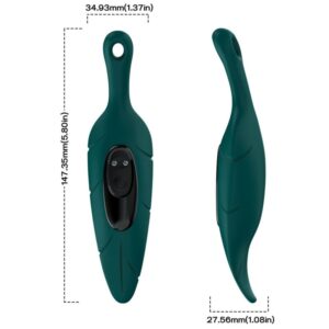 Armony Eco Leaf — Clitoral Vibrator, Rechargeable, Green — Clitoral Stimulators — view 2