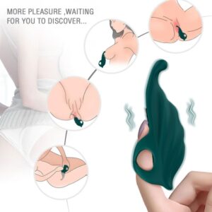 Armony Eco — Finger Vibrator, Rechargeable, Green — Clitoral Stimulators
